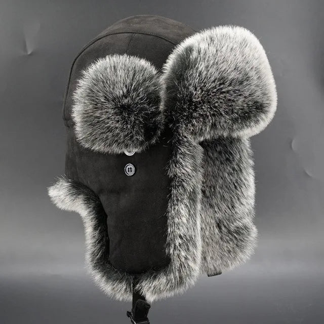 Elegantné teplo: pánska čiapka Ushanka